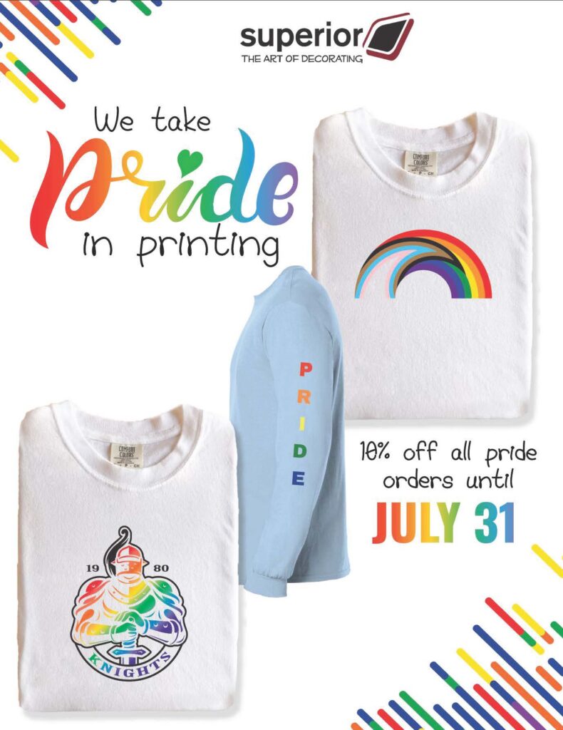 We Take Pride in Printing
